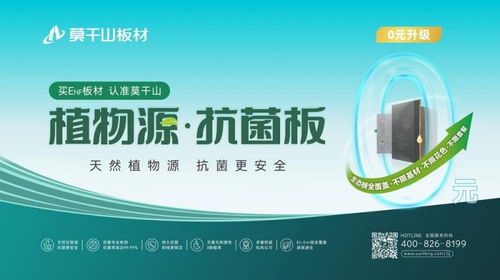 莫干山板材315enf品质生活节 0元升级植物源抗菌板，引领环保家居新风尚